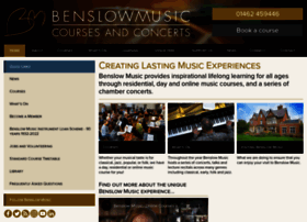 Benslowmusic.org thumbnail