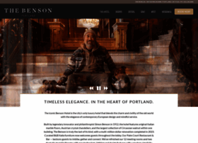 Bensonhotel.com thumbnail