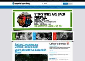 Bentonvillelibrary.org thumbnail