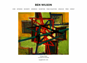 Benwilsonamericanartist.org thumbnail