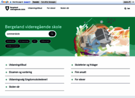 Bergeland.vgs.no thumbnail