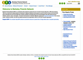 Berkeleyparentsnetwork.org thumbnail