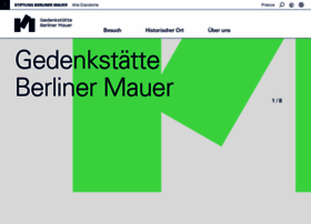 Berliner-mauer-gedenkstaette.de thumbnail