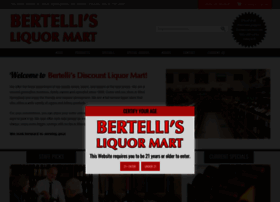 Bertellisliquormart.com thumbnail
