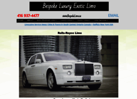 Bespokeluxuryexoticlimo.com thumbnail