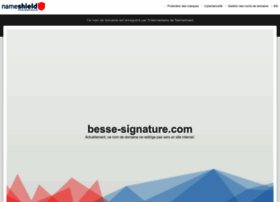 Besse-signature.com thumbnail