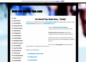 Best-car-rental-tips.com thumbnail