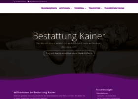 Bestattung-kainer.at thumbnail