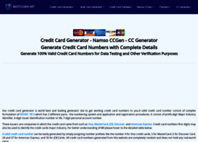 Poder Enriquecer influenza bestccgen.net at WI. Credit Card Generator - Valid Real Free CC Generator -  fake credit