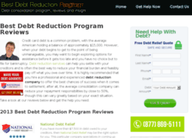 Bestdebtreductionprogram.com thumbnail