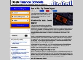 Bestfinanceschools.net thumbnail