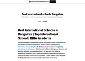 Bestinternationalschoolsbangalore.wordpress.com thumbnail
