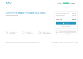 Bestinvestmentbankers.com thumbnail