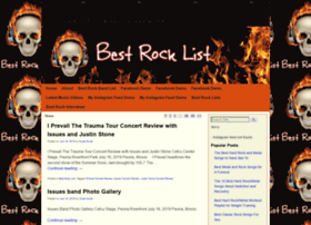Bestrocklist.com thumbnail