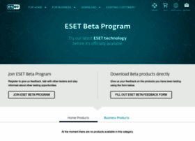 Beta.eset.com thumbnail