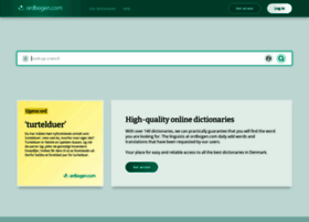 Beta.ordbogen.com thumbnail
