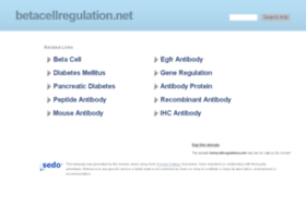 Betacellregulation.net thumbnail