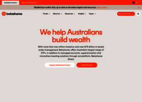 betashares.com.au at WI. Exchange Traded Funds | ETF Australia | Betashares