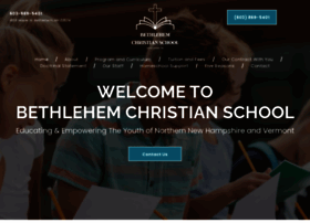 Bethlehemchristianschool.ws thumbnail