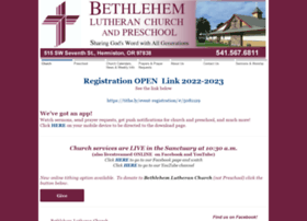 Bethlehemhermiston.org thumbnail
