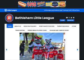Bethlehemlittleleague.org thumbnail