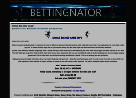 Bettingnator.site thumbnail