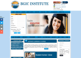 Bgicinstitute.com thumbnail