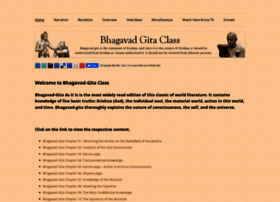 Bhagavadgitaclass.com thumbnail