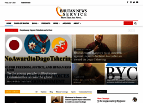 Bhutannewsservice.com thumbnail
