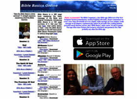 Biblebasicsonline.com thumbnail