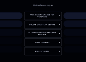 Biblebelievers.org.au thumbnail