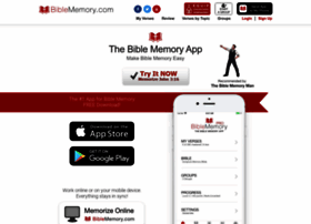 Biblememory.com thumbnail