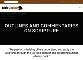 Bibleoutlines.com thumbnail