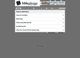 Biblephone.net thumbnail