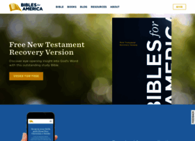Biblesforamerica.org thumbnail
