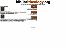 Biblicaltheology.org thumbnail