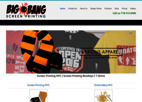 Bigbangscreenprinting.com thumbnail