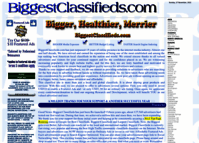 Biggestclassifieds.com thumbnail