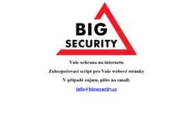 Bigsecurity.cz thumbnail