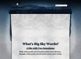 Bigskywords.com thumbnail