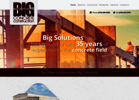 Bigsolutionsconcrete.com thumbnail