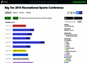 Bigtenrecreationalsportscon2015.sched.org thumbnail