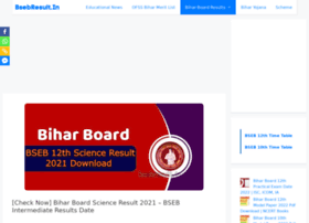 Biharboardresultsnet.in thumbnail