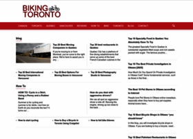 Bikingtoronto.com thumbnail