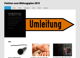 Bildungsplan2015.de thumbnail