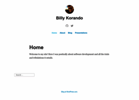 Billykorando.com thumbnail