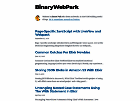 Binarywebpark.com thumbnail