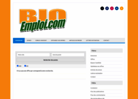 Bio-emploi.com thumbnail