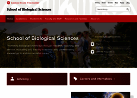 Bio.illinoisstate.edu thumbnail