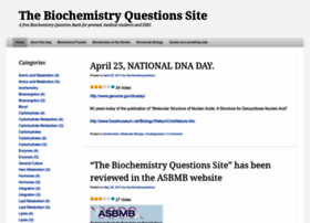 Biochemistryquestions.wordpress.com thumbnail